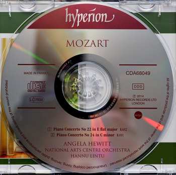 CD Wolfgang Amadeus Mozart: Piano Concertos Nos 22 & 24