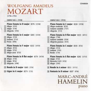 2CD Wolfgang Amadeus Mozart: Piano Sonatas