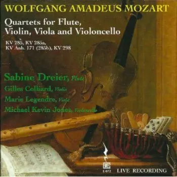 Quartets For Flute, Violin, Viola And Violoncello