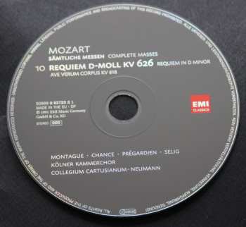 10CD/Box Set Wolfgang Amadeus Mozart: Sämtliche Messen
