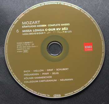 10CD/Box Set Wolfgang Amadeus Mozart: Sämtliche Messen