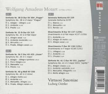 3CD Wolfgang Amadeus Mozart: Sinfonien · Symphonies