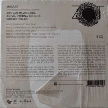 6CD/Box Set Wolfgang Amadeus Mozart: Symphonies, Concertos & Sonatas