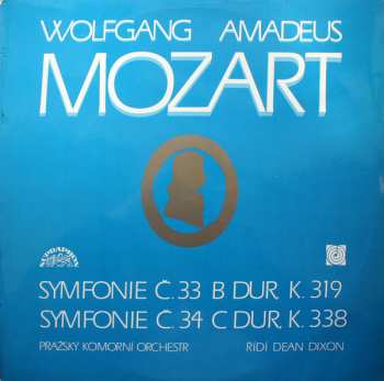 LP Prague Chamber Orchestra: Symphony No. 33 In B Flat Major / Symphony No. 34 In C Major