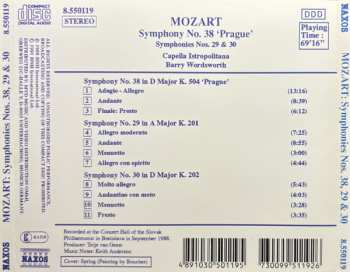 CD Wolfgang Amadeus Mozart: Symphony No. 38 'Prague', Symphonies Nos. 29 & 30