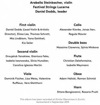 SACD Wolfgang Amadeus Mozart: Violin Concertos Nos. 3, 4 & 5