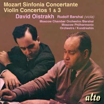 CD Wolfgang Amadeus Mozart: Violinkonzerte Nr.1 & 3