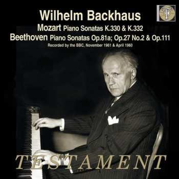 CD Wolfgang Amadeus Mozart: Wilhelm Backhaus,klavier