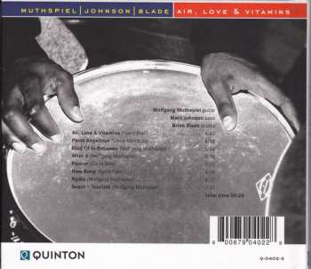 CD Marc Johnson: Air, Love & Vitamins