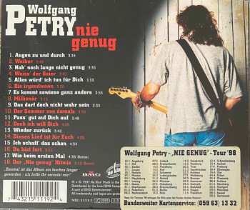 CD Wolfgang Petry: Nie Genug