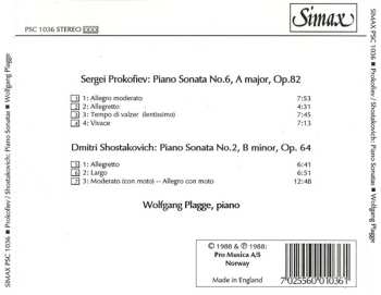 CD Sergei Prokofiev: Sonata No. 6 / Sonata No. 2