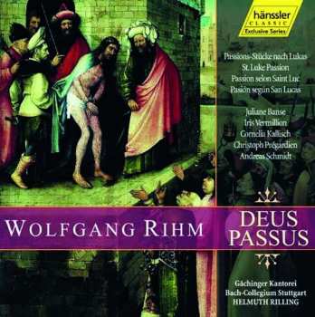 2CD Wolfgang Rihm: Deus Passus (St. Luke Passion)