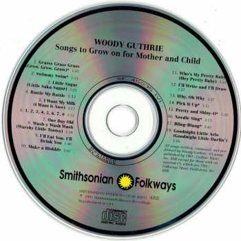 CD Woody Guthrie: Songs To Grow On For Mother And Child