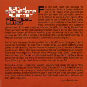 CD World Saxophone Quartet: Political Blues
