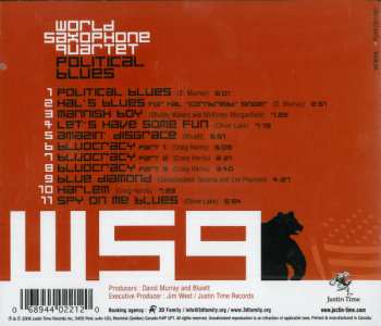 CD World Saxophone Quartet: Political Blues