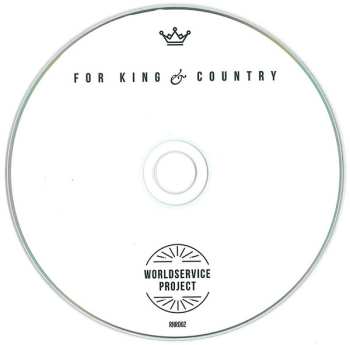 CD WorldService Project: For King And Country