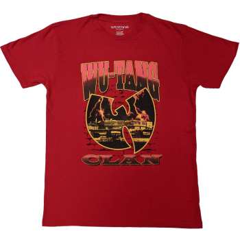 Merch Wu-Tang Clan: Tričko Brick Wall