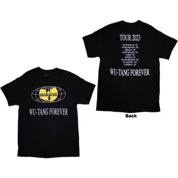 Merch Wu-Tang Clan: Wu-tang Clan Unisex T-shirt: Tour '23 Wu-tang Forever (back Print & Ex-tour) (small) S