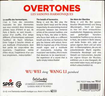 CD Wu Wei: Overtones (Les Saisons Harmoniques)