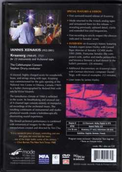 DVD Iannis Xenakis: Kraanerg