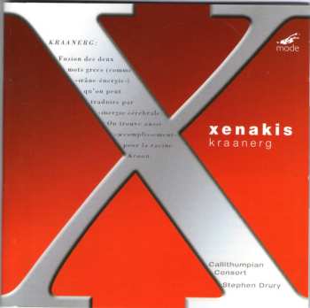 DVD Iannis Xenakis: Kraanerg