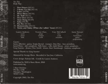 CD Xiu Xiu: Knife Play