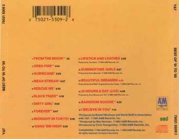CD Y & T: Best Of '81 To '85