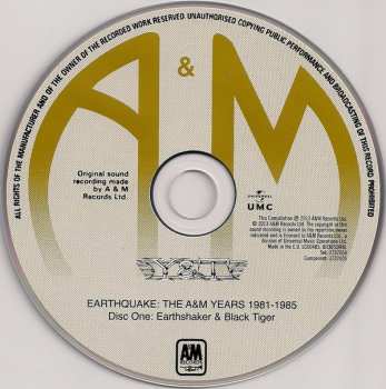 4CD/Box Set Y & T: Earthquake - The A&M Years
