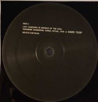 LP Yanomami: Lost Shadows: In Defence Of The Soul (Yanomami Shamanism, Songs, Ritual, 1978)