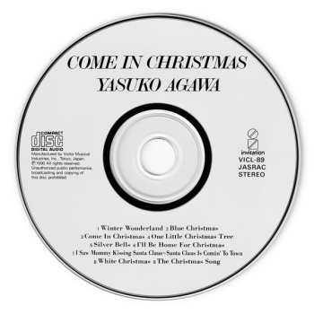 CD Yasuko Agawa: Come In Christmas
