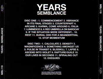 2CD Years: Semblance