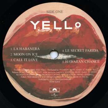 2LP Yello: One Second / Goldrush LTD | CLR