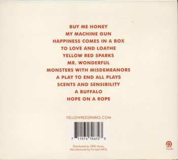 CD Yellow Red Sparks: Yellow Red Sparks
