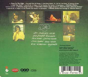 CD Yes: Close To The Edge DIGI