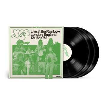 3LP Yes: Live at the Rainbow, London, England 12/16/1972 (Record Store Day 2025)