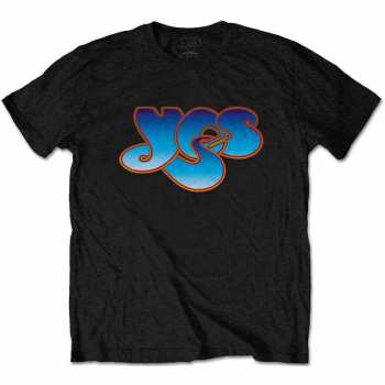 Merch Yes: Tričko Classic Blue Logo Yes 