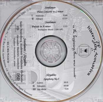 SACD Evgeni Svetlanov: Piano Concerto In C Minor / Symphony No. 3