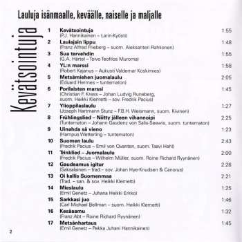 CD Ylioppilaskunnan Laulajat: Kevätsointuja (Lauluja Isänmaalle, Keväälle, Naiselle Ja Maljalle)