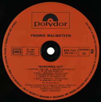 LP Yngwie J. Malmsteen's Rising Force: Marching Out