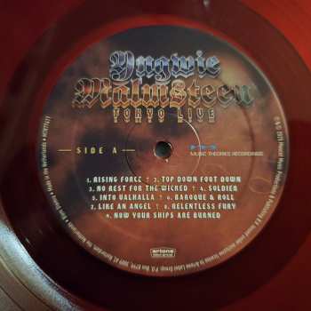 2LP Yngwie Malmsteen: Tokyo Live CLR