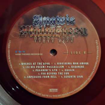 2LP Yngwie Malmsteen: Tokyo Live CLR