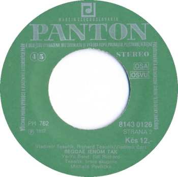 SP Yo Yo Band: Já Se S Tebou Loučím / Reggae Jenom Tak
