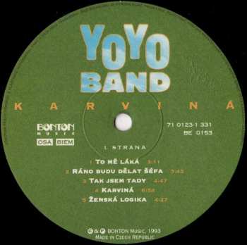 LP Yo Yo Band: Karviná