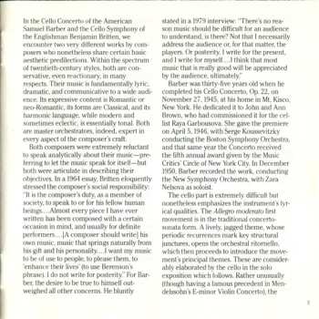 CD Yo-Yo Ma: Cello Concerto, Symphony For Cello & Orchestra