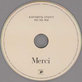CD Kathryn Stott: Merci