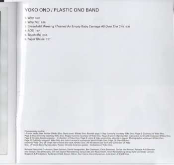 LP Yoko Ono: Yoko Ono / Plastic Ono Band LTD | CLR