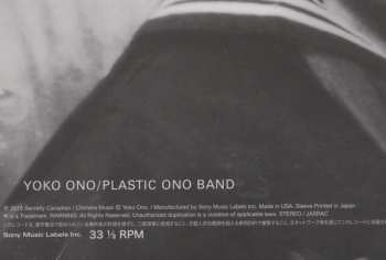 LP Yoko Ono: Yoko Ono / Plastic Ono Band LTD | CLR