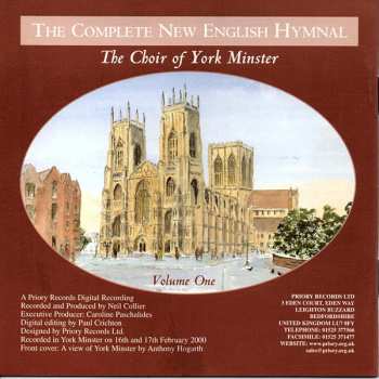 CD York Minster Choir: The Complete New English Hymnal: Volume One