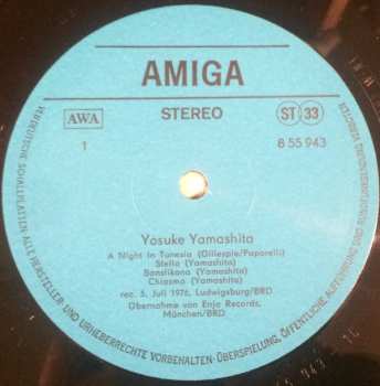 LP Yosuke Yamashita: Yosuke Yamashita