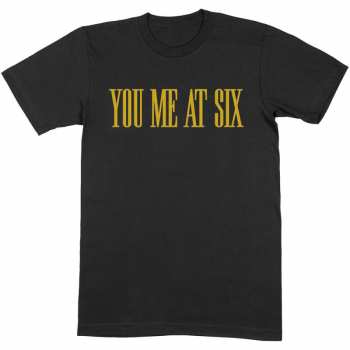 Merch You Me At Six: Tričko Yellow Text 